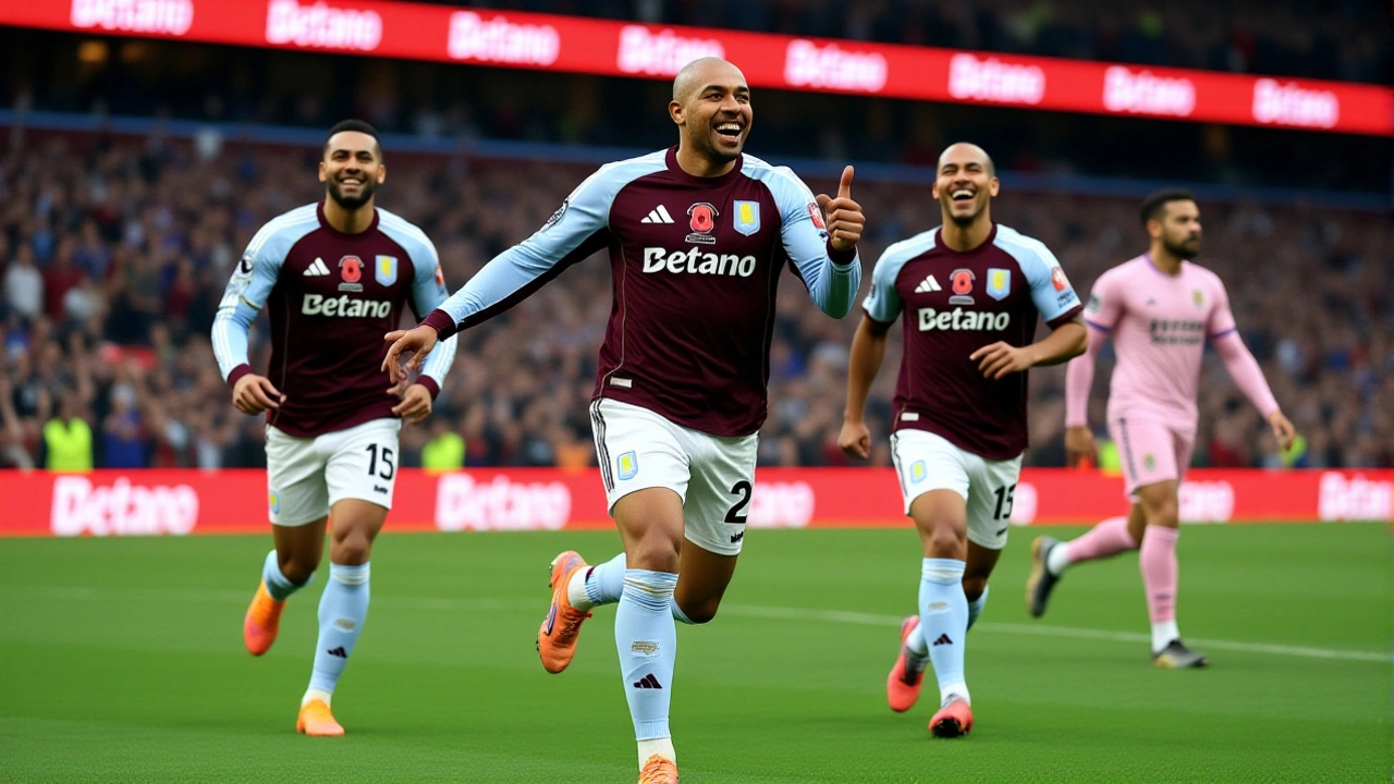 Aston Villa Edge Leeds United 2-1 as Rogers Double Seals Top-Four Push